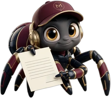 Proxy holding up a document and pointing to the signature line.